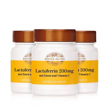 Lactoferrin 200 mg mit Eisen und Vitamin C Presslinge